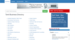Desktop Screenshot of business.looktamil.com